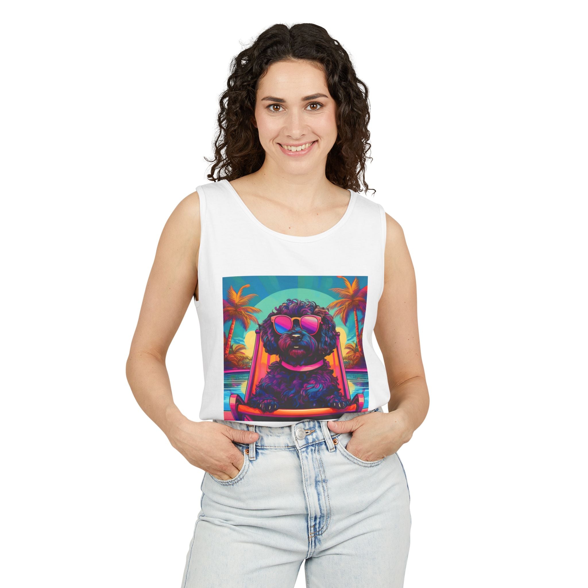 Doodle Poolside Tank Top