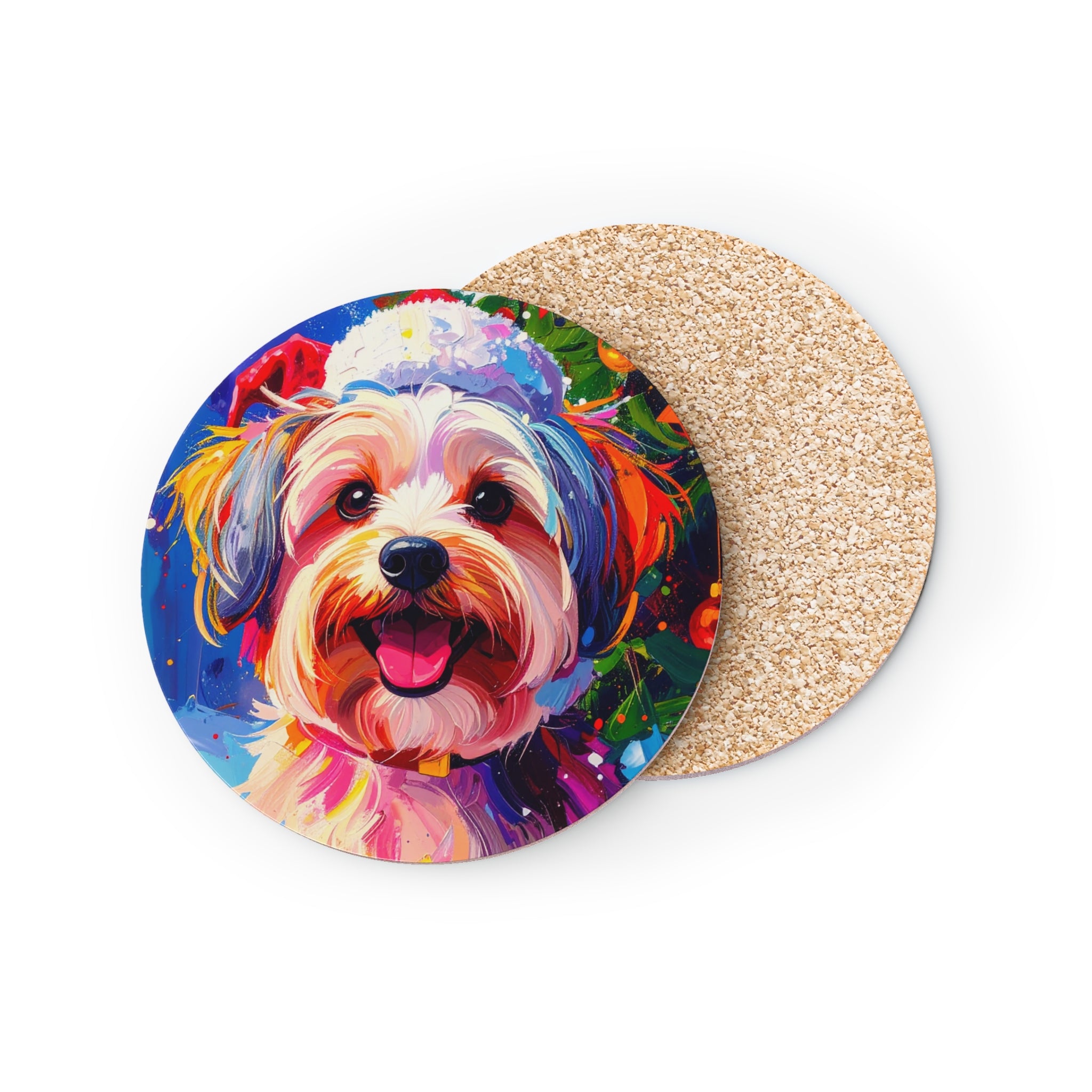 Yorkie Holiday II Coasters