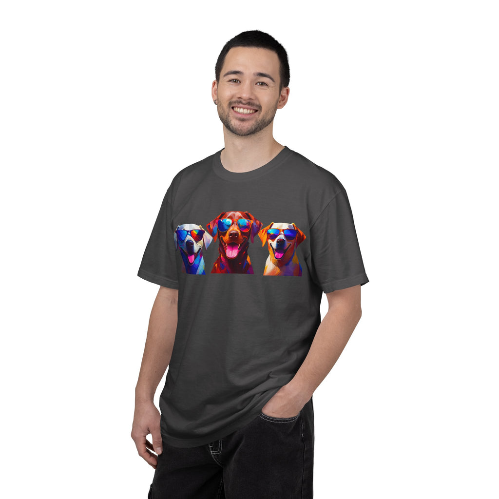 3 Labs Sunglasses Unisex Garment-Dyed T-shirt