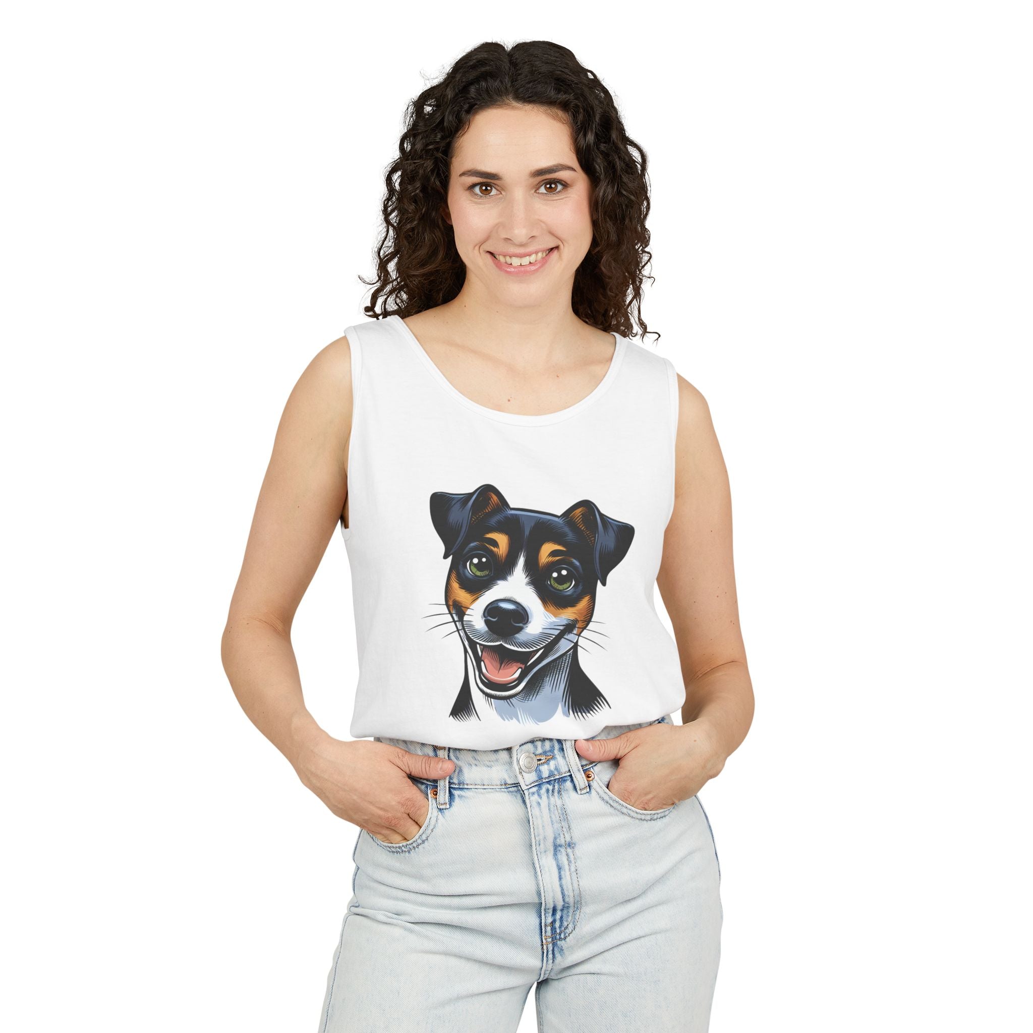 Jack Russel Unisex Tank Top