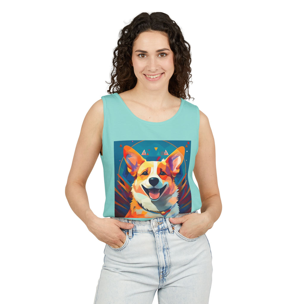 Corgi Tank Top