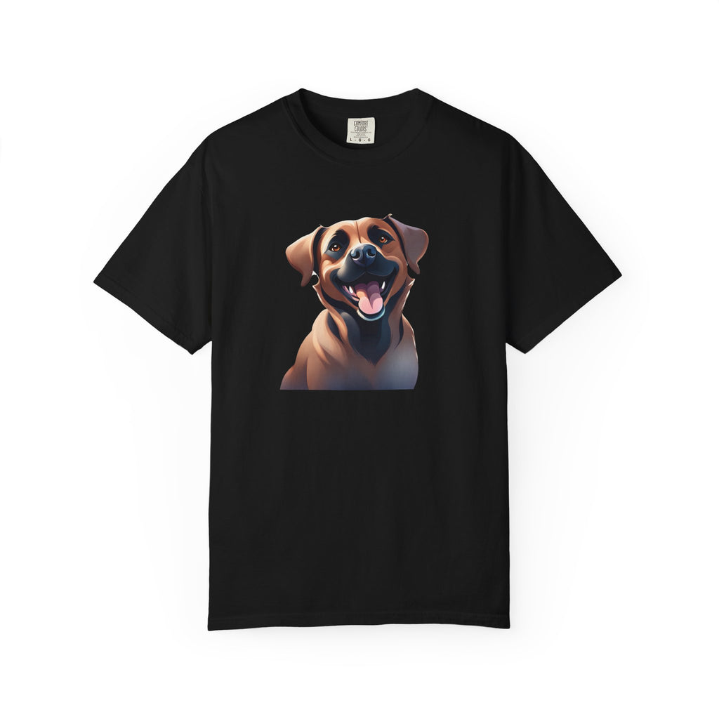Black Mouth Cur Garment-Dyed T-shirt