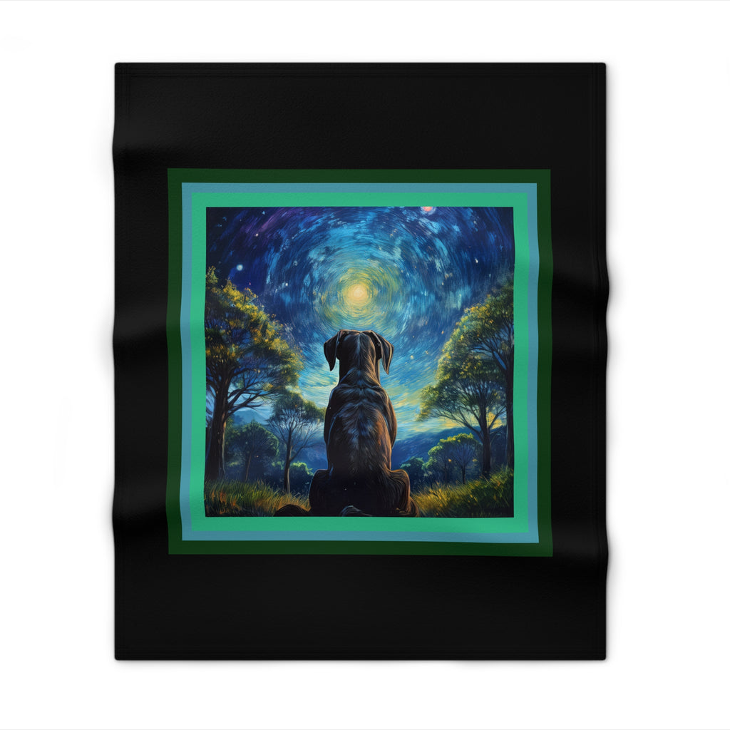 Moonlit Thoughts Throw Blanket