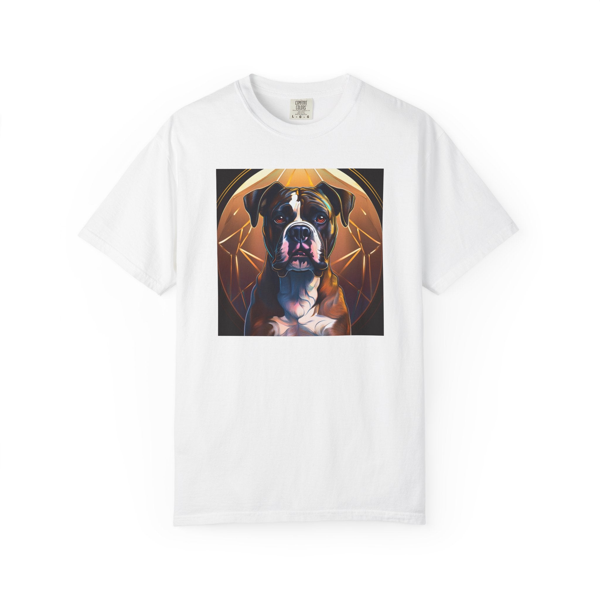 Brindle Gold Boxer Unisex Garment-Dyed T-shirt