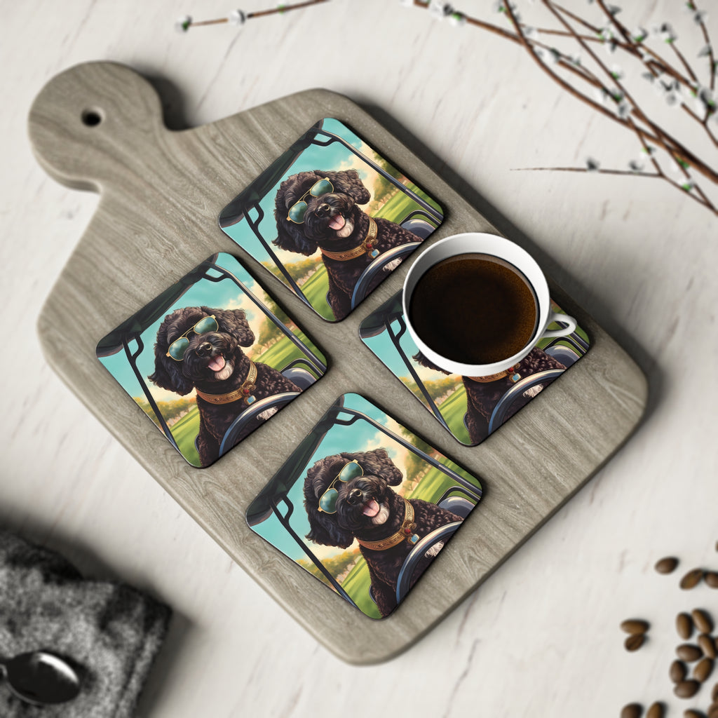 Doodle Golf Cart Coasters