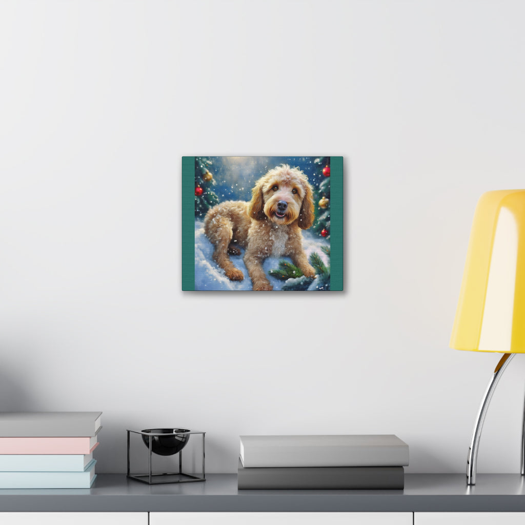 Doodle Holiday Canvas Painting