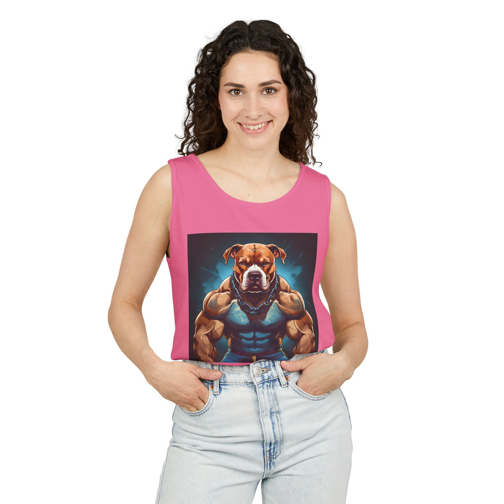 Pitbull Body Builder Unisex Tank Top