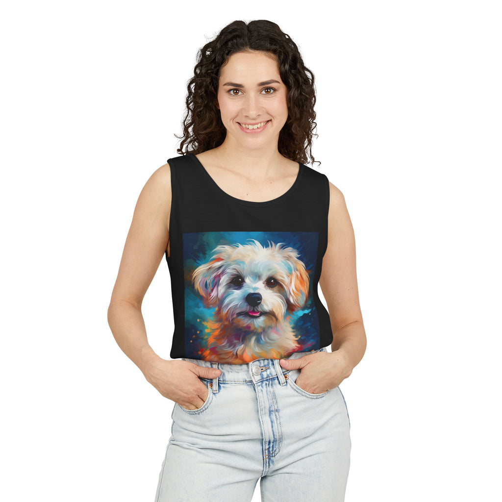 Maltese Unisex Tank Top