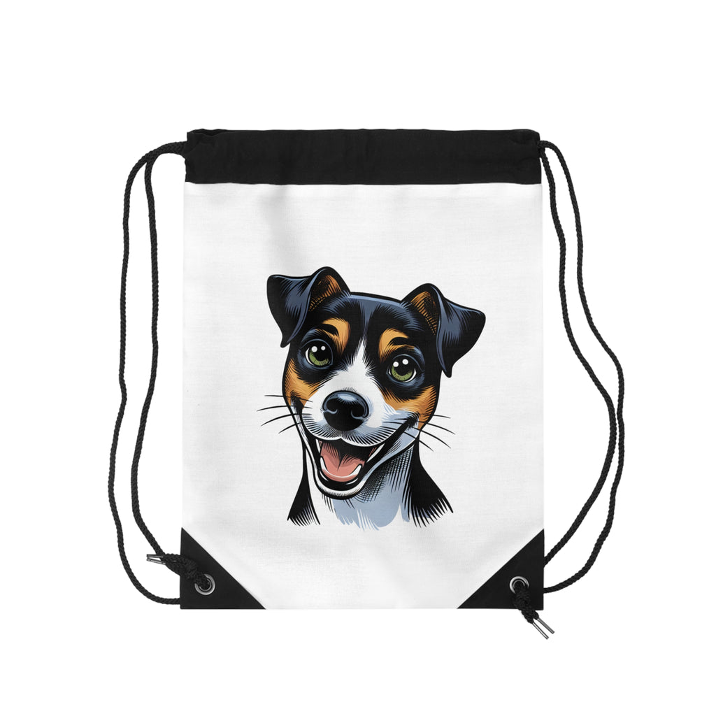 Jack Russel Drawstring Bag