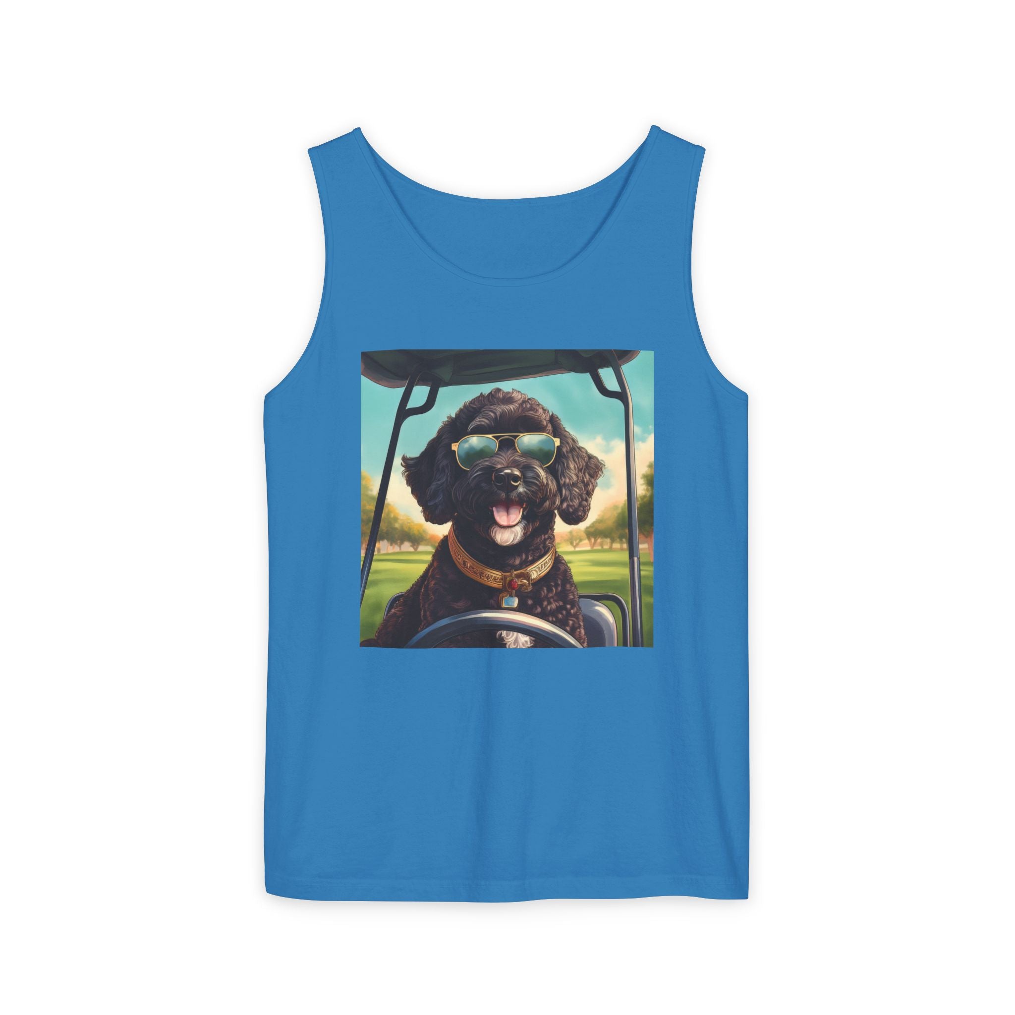 Doodle Golf Cart Tank Top