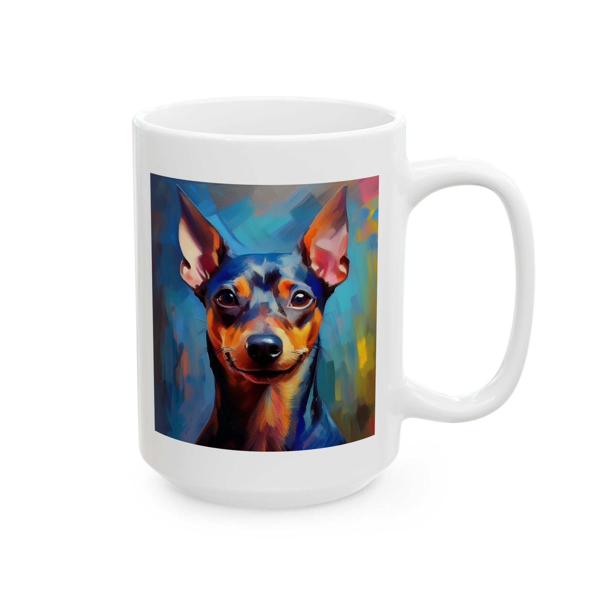 Miniature Pinscher Ceramic Mug, (11oz, 15oz)