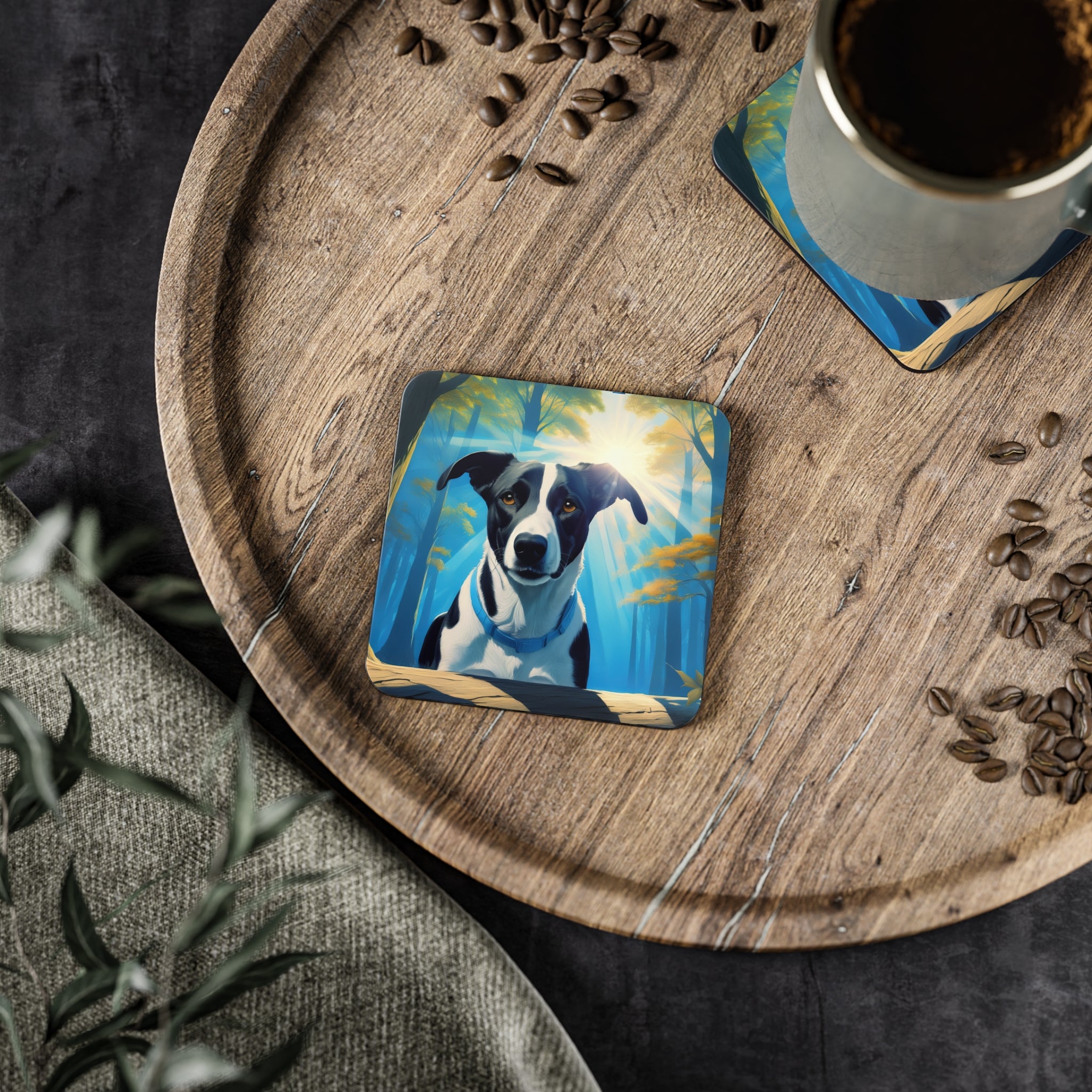 Coonhound Forest Coasters