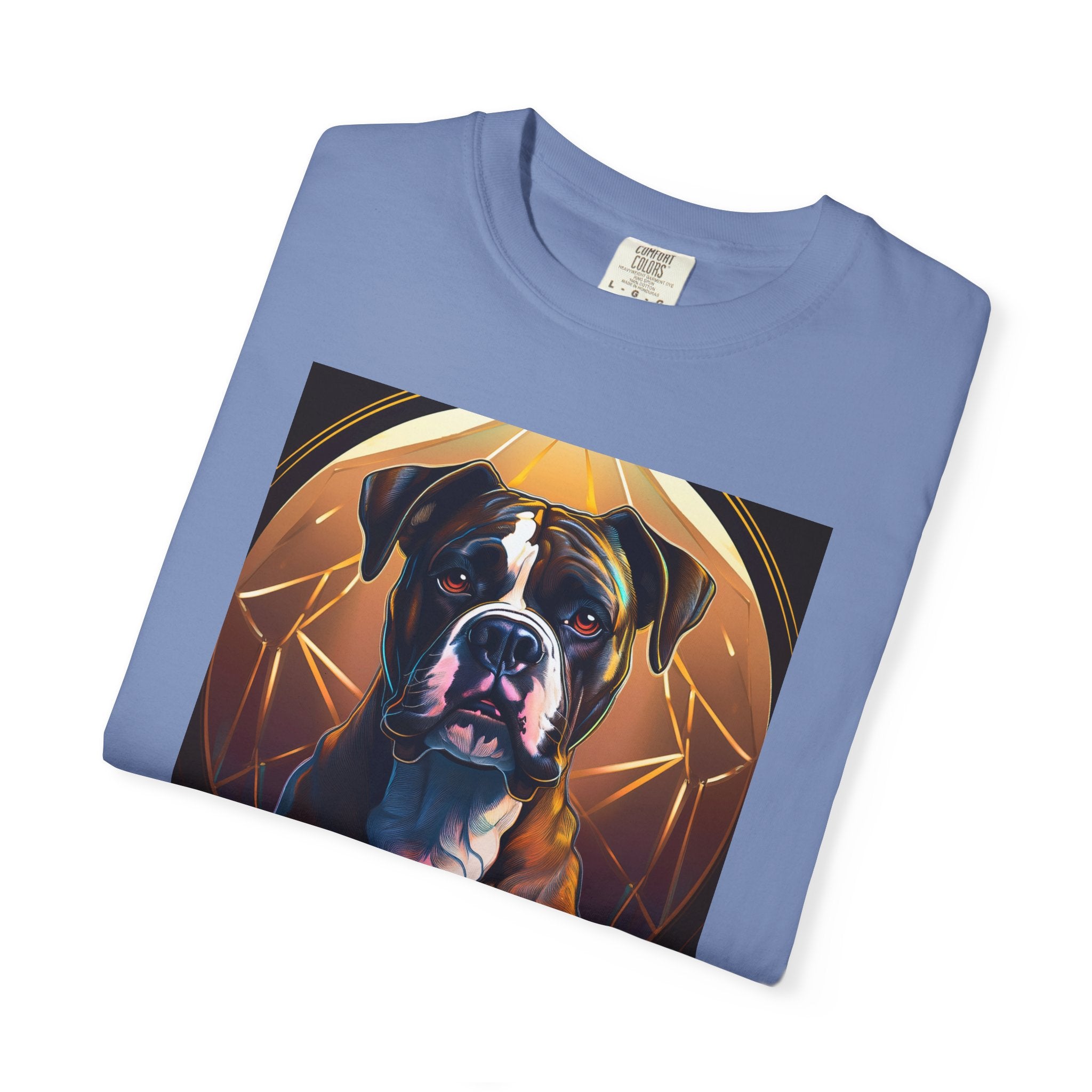Brindle Gold Boxer Unisex Garment-Dyed T-shirt
