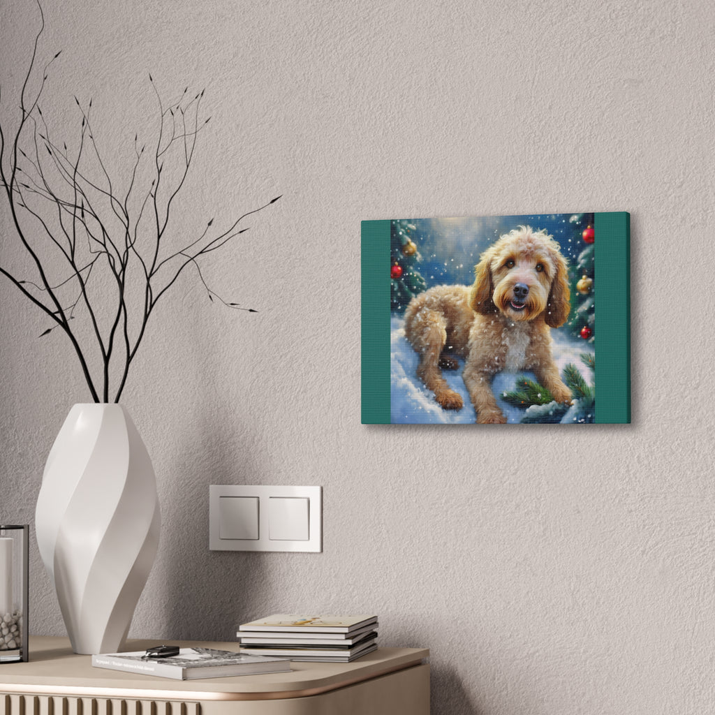 Doodle Holiday Canvas Painting