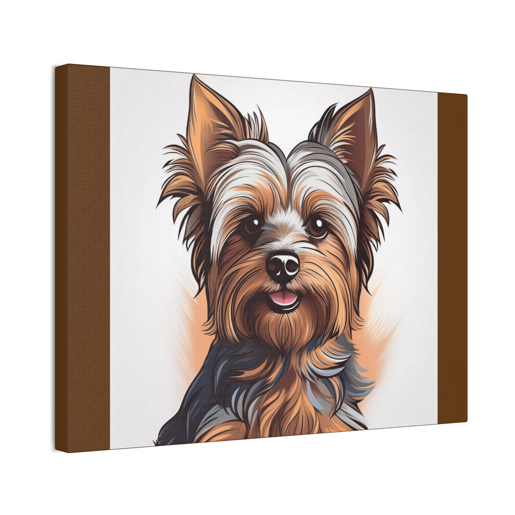 Yorkie Stretched, 0.75"