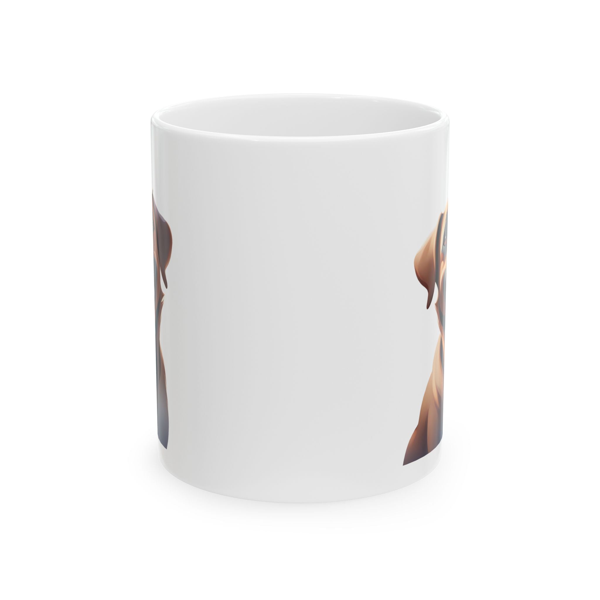 Black Mouth Cur Ceramic Mug, (11oz, 15oz)