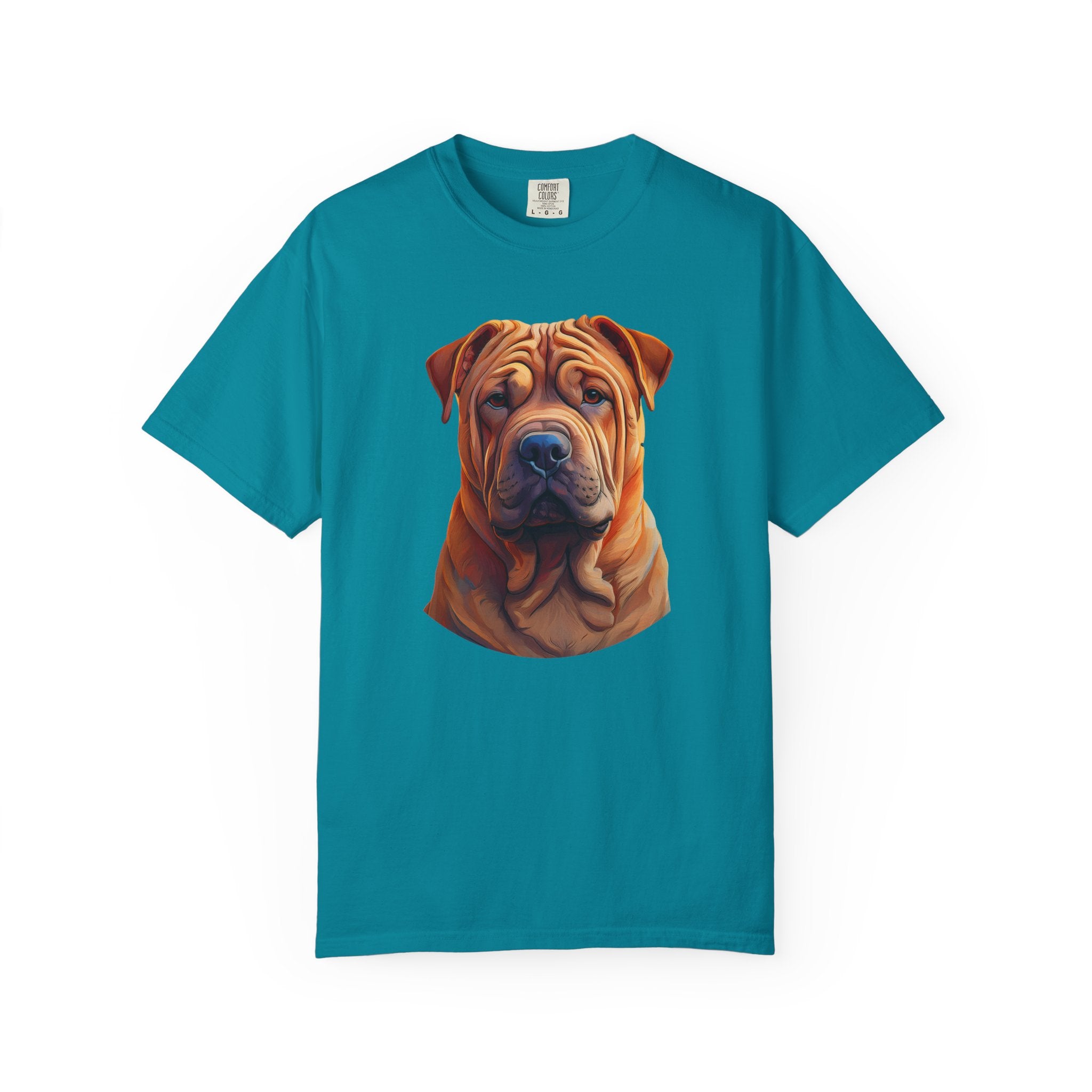 Shar Pei Unisex Garment-Dyed T-shirt