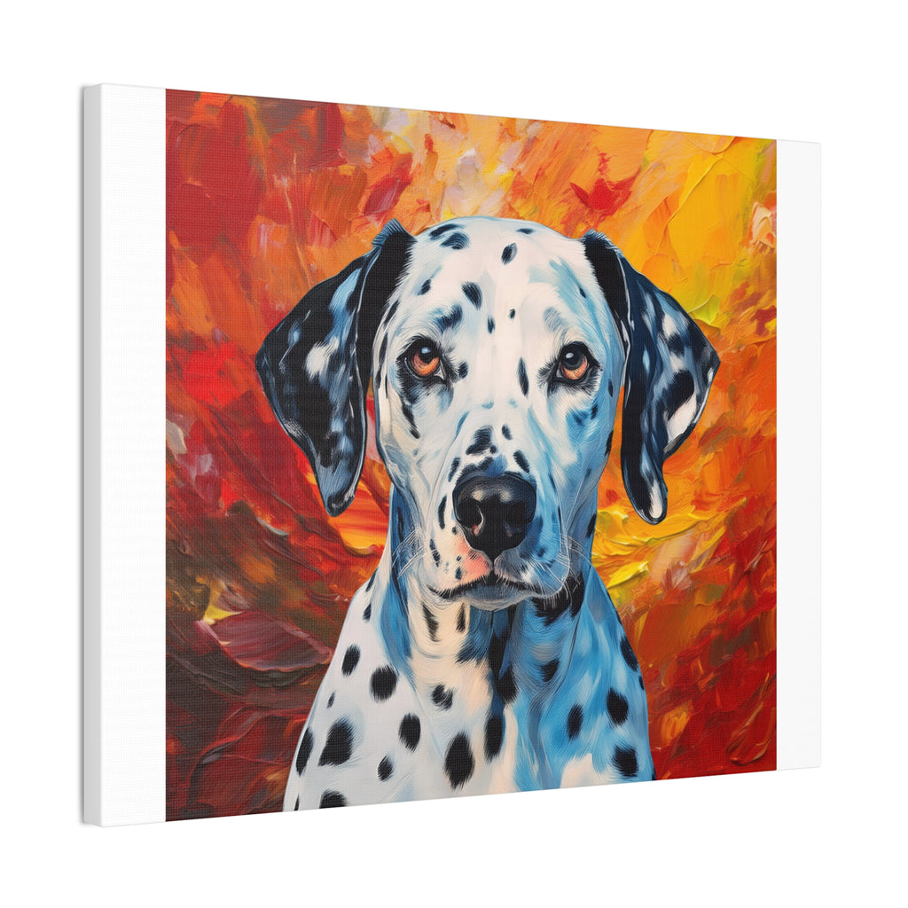 Dalmation Canvas Stretched, 0.75"