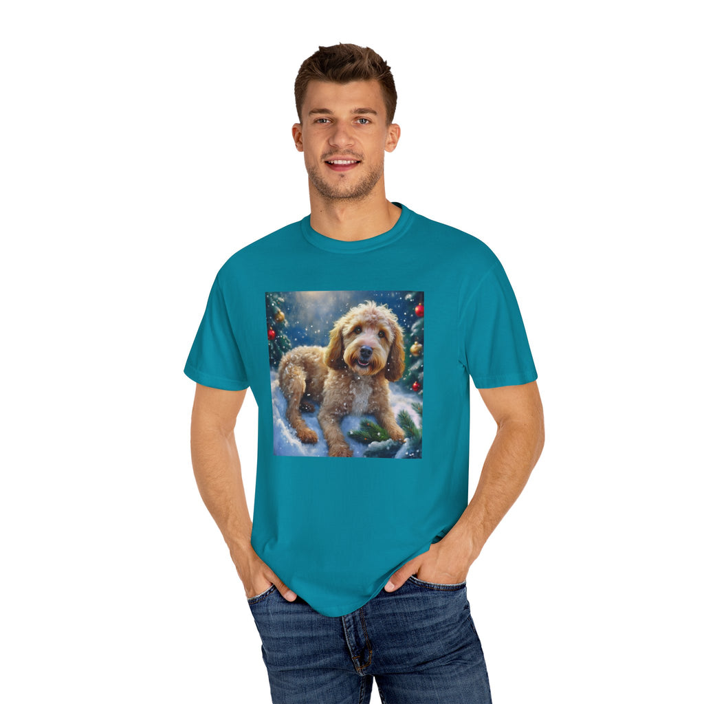 Doodle Holiday Unisex Garment-Dyed T-shirt