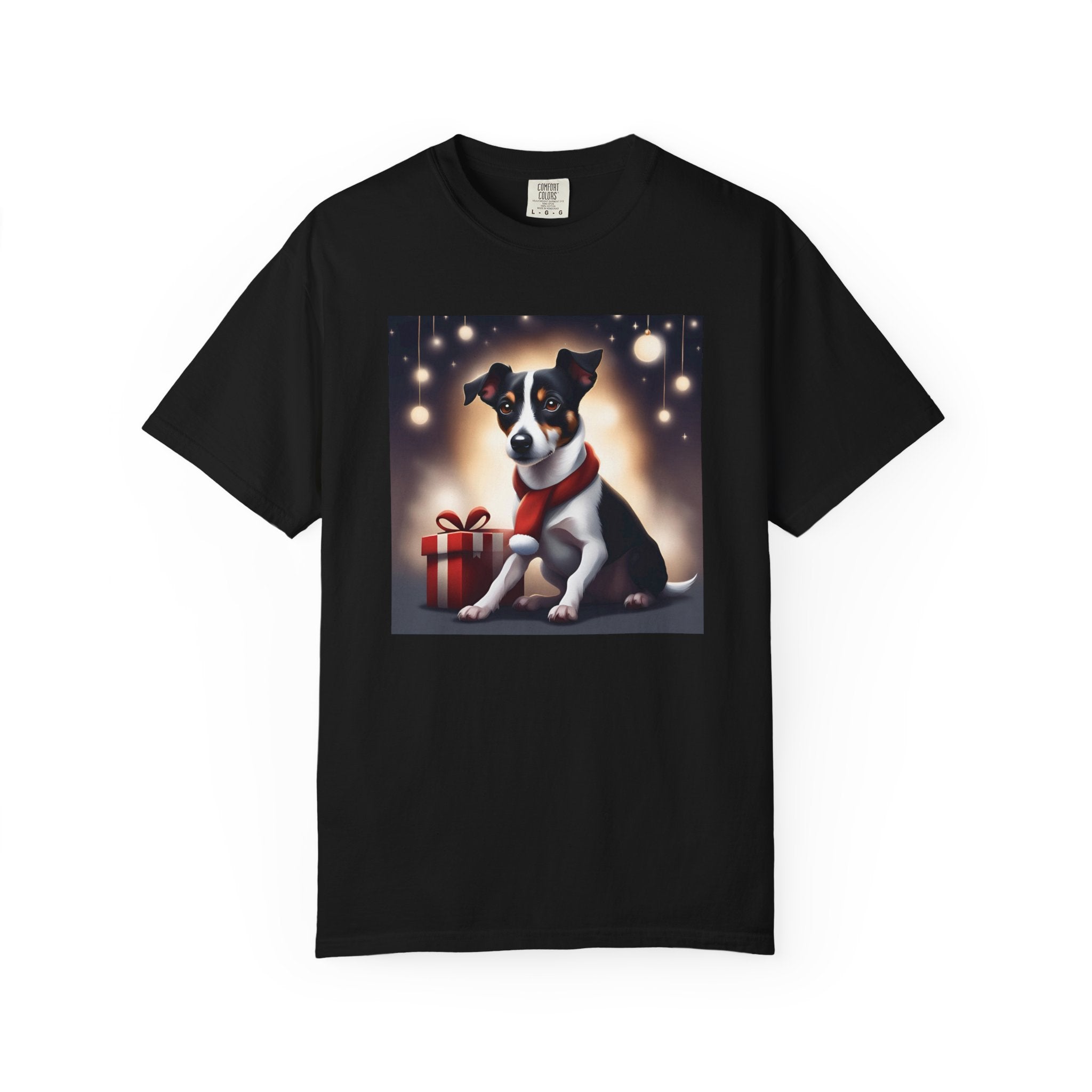 Jack Russel Holiday Unisex Garment-Dyed T-shirt