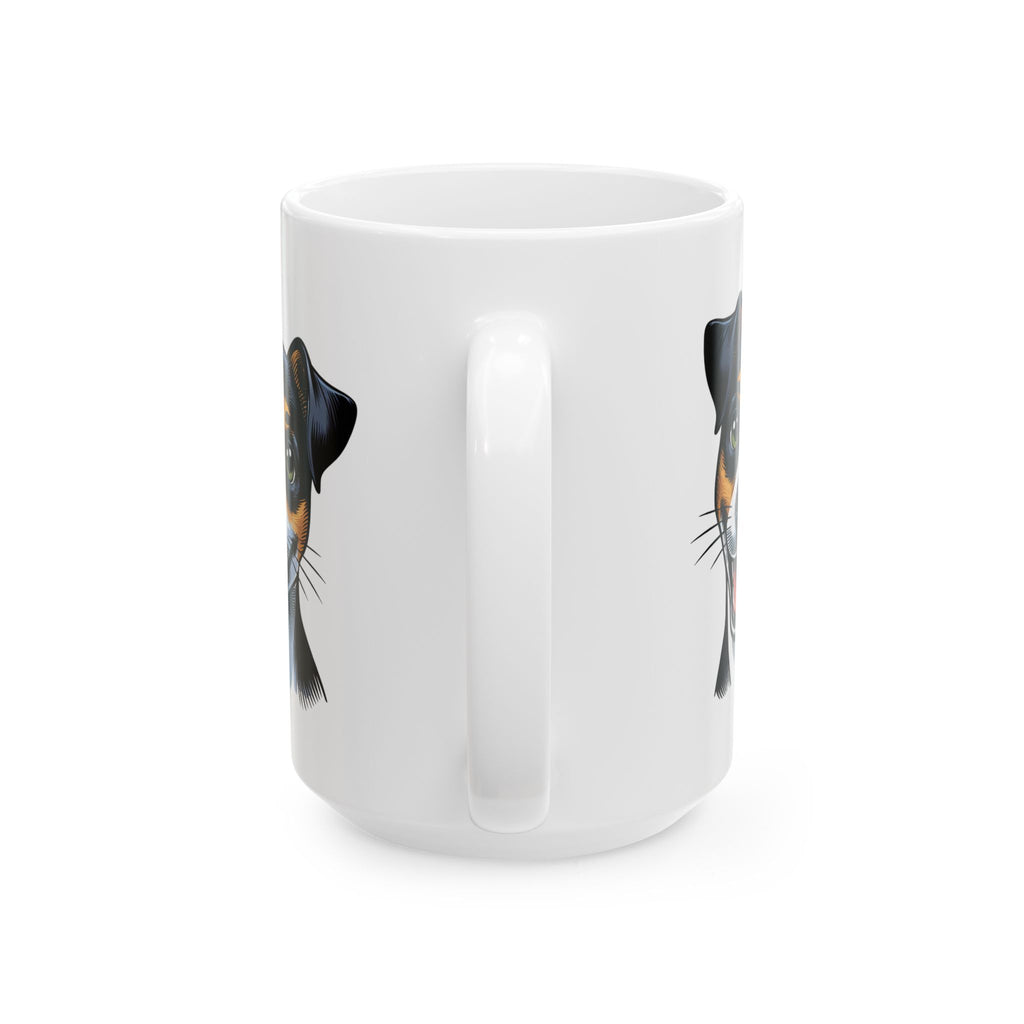 Jack Russel Ceramic Mug, (11oz, 15oz)