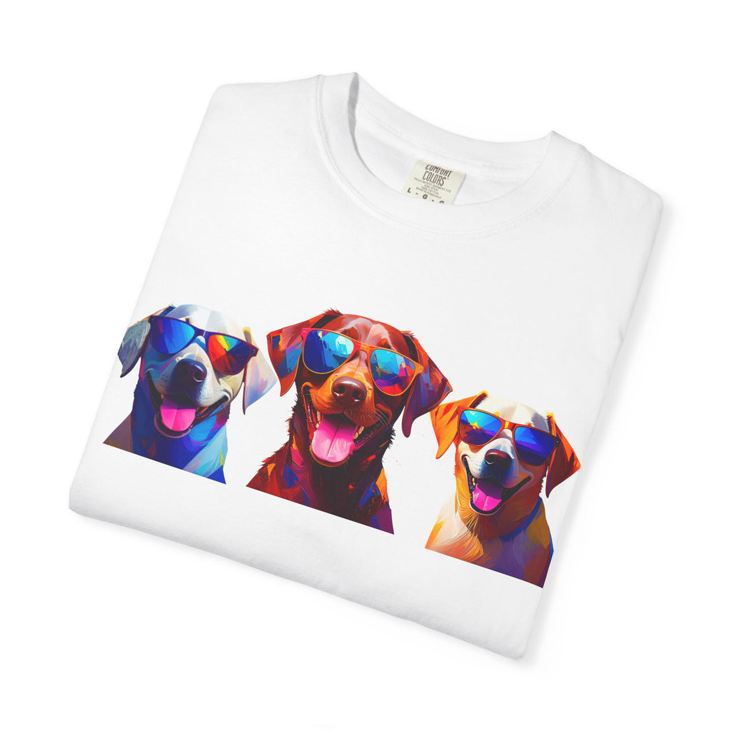 3 Labs Sunglasses Unisex Garment-Dyed T-shirt