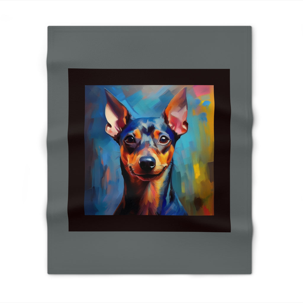 Miniature Pinscher Throw Blanket
