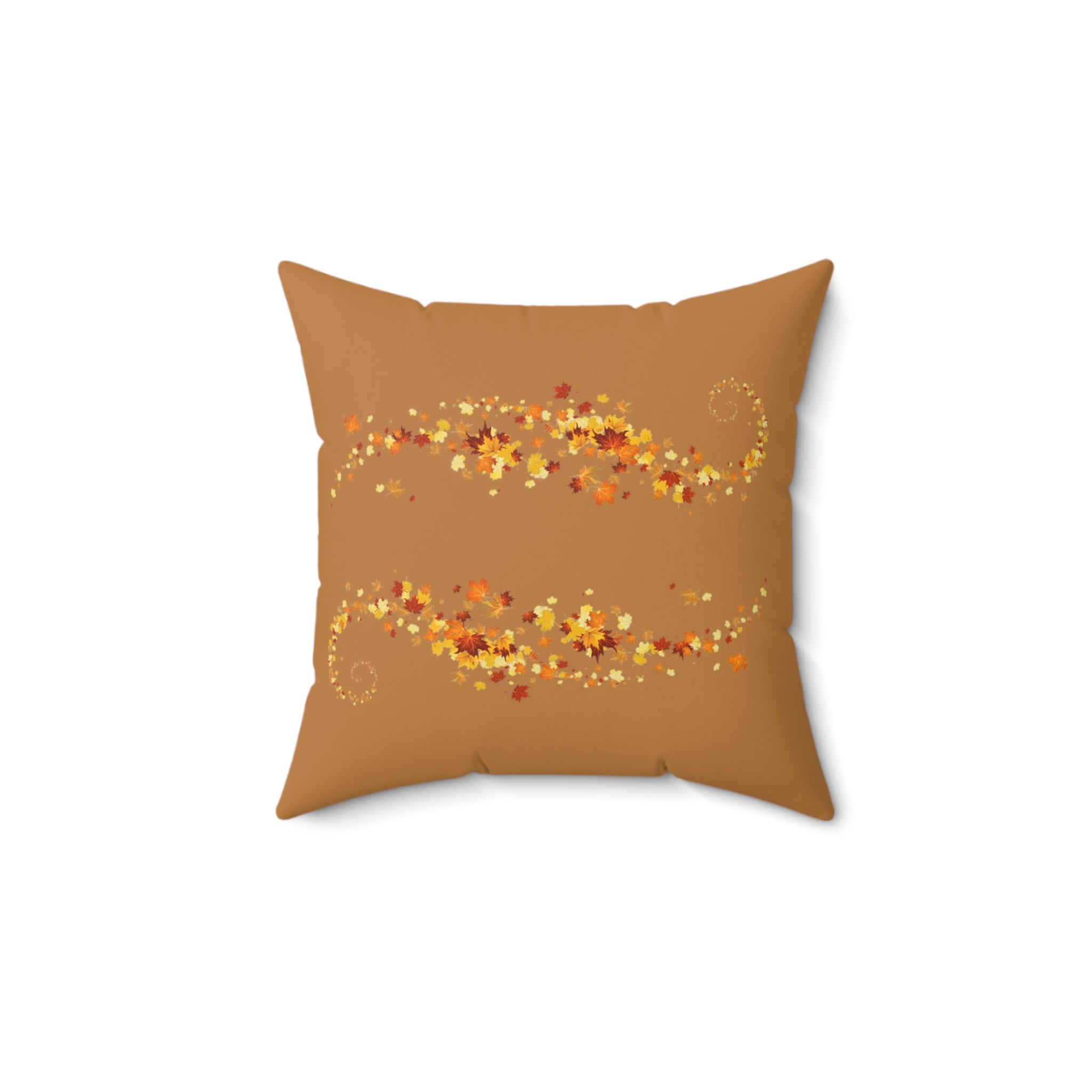 Pit Bull Brindle Autumn Polyester Square Pillow