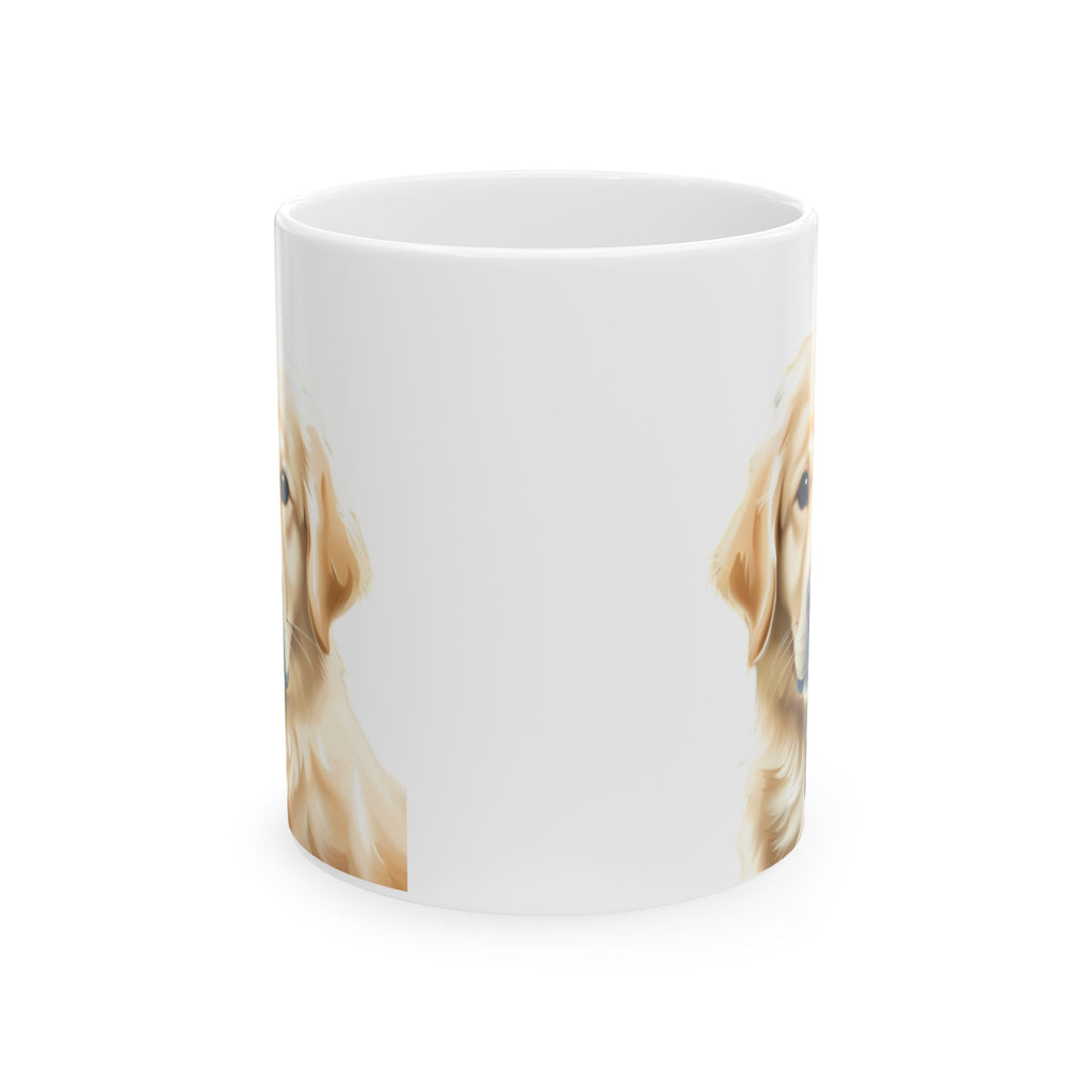 Golden Retriever Ceramic Mug, (11oz, 15oz)
