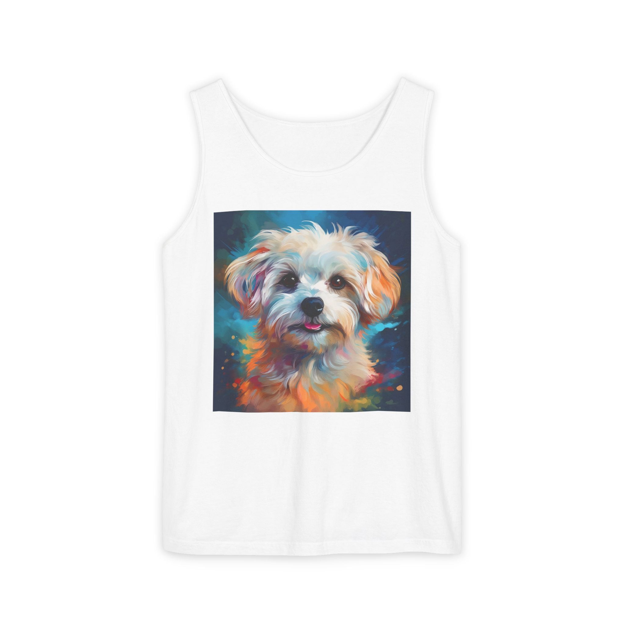 Maltese Unisex Tank Top