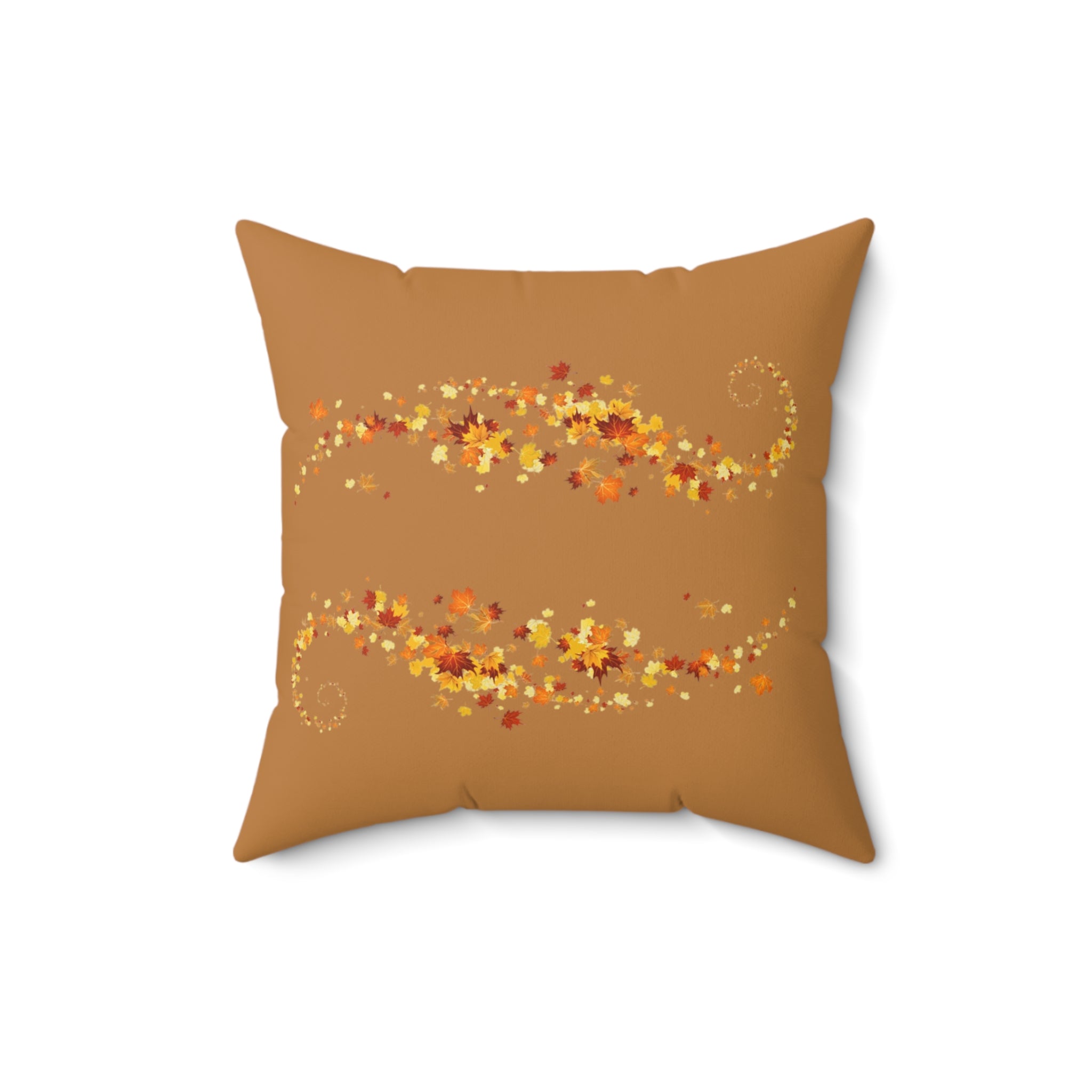 Pit Bull Brindle Autumn Polyester Square Pillow