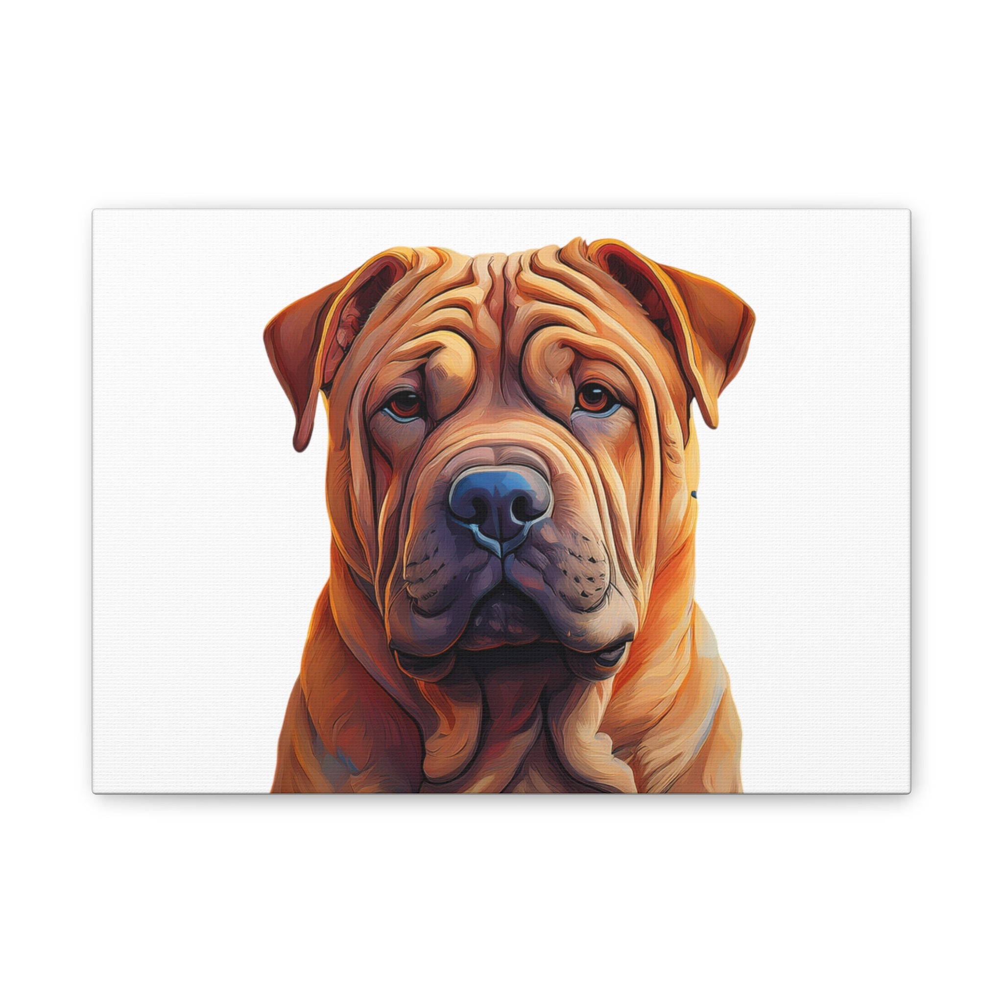 Shar Pei Stretched, 0.75"
