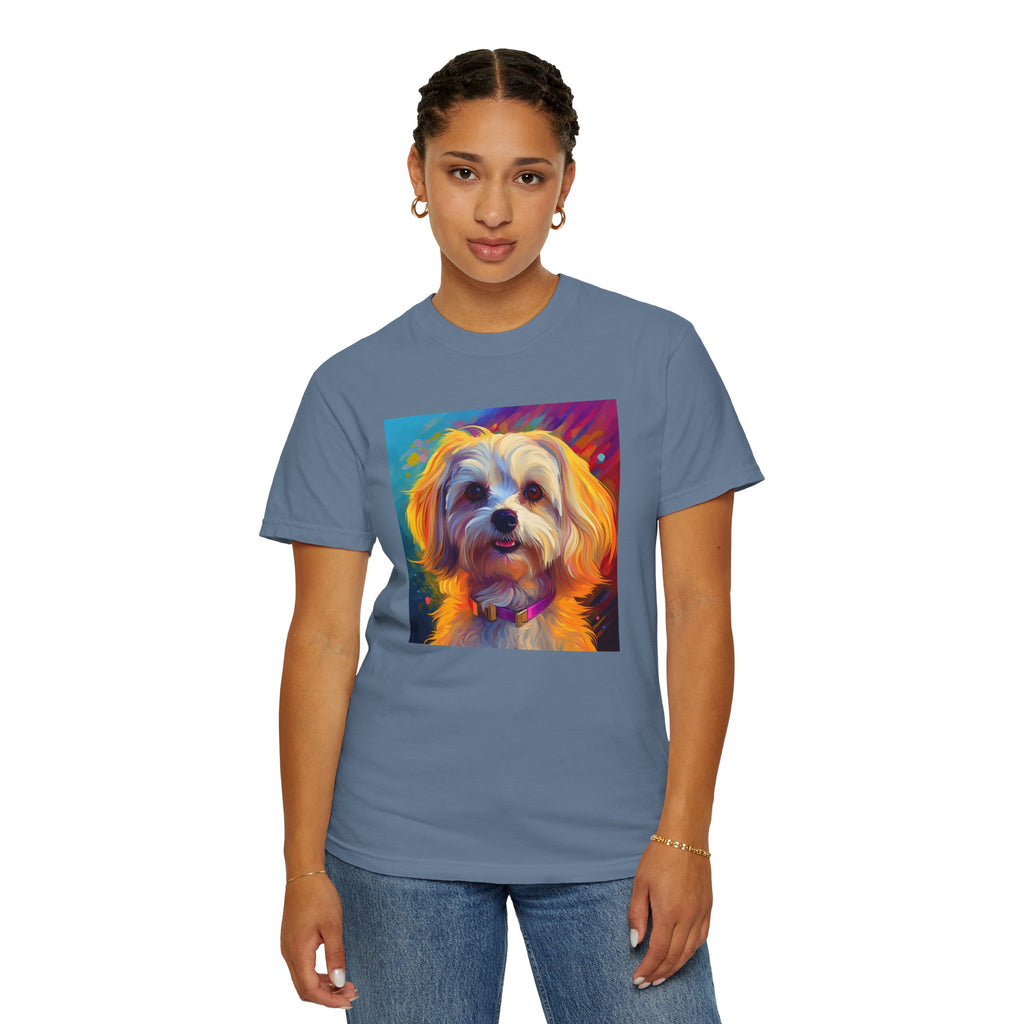 Havanese Unisex Garment-Dyed T-shirt