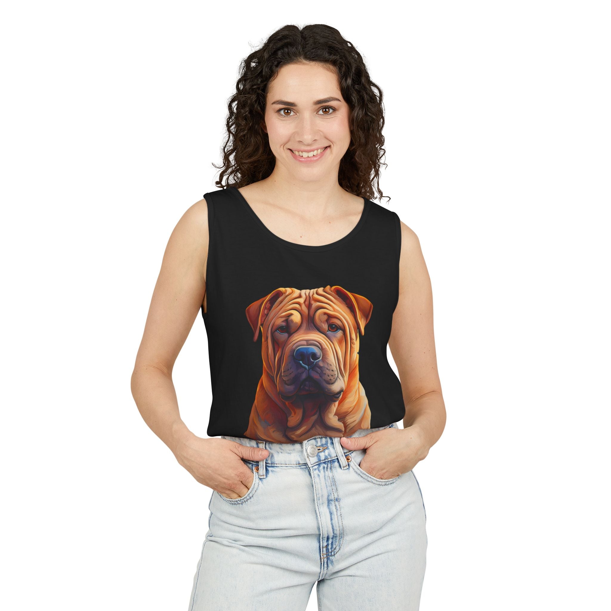 Shar Pei Unisex Tank Top