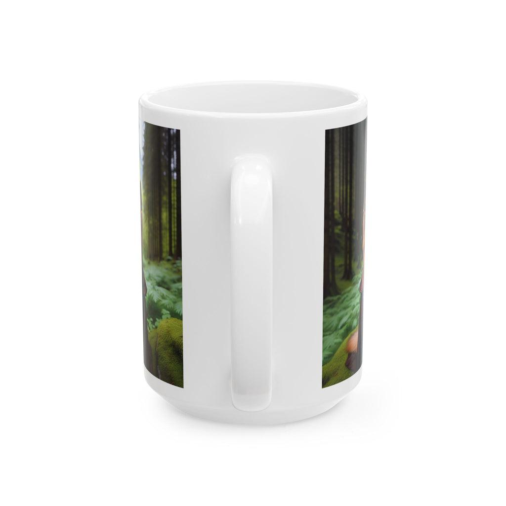 German Shepherd Forest Knight Ceramic Mug, (11oz, 15oz)