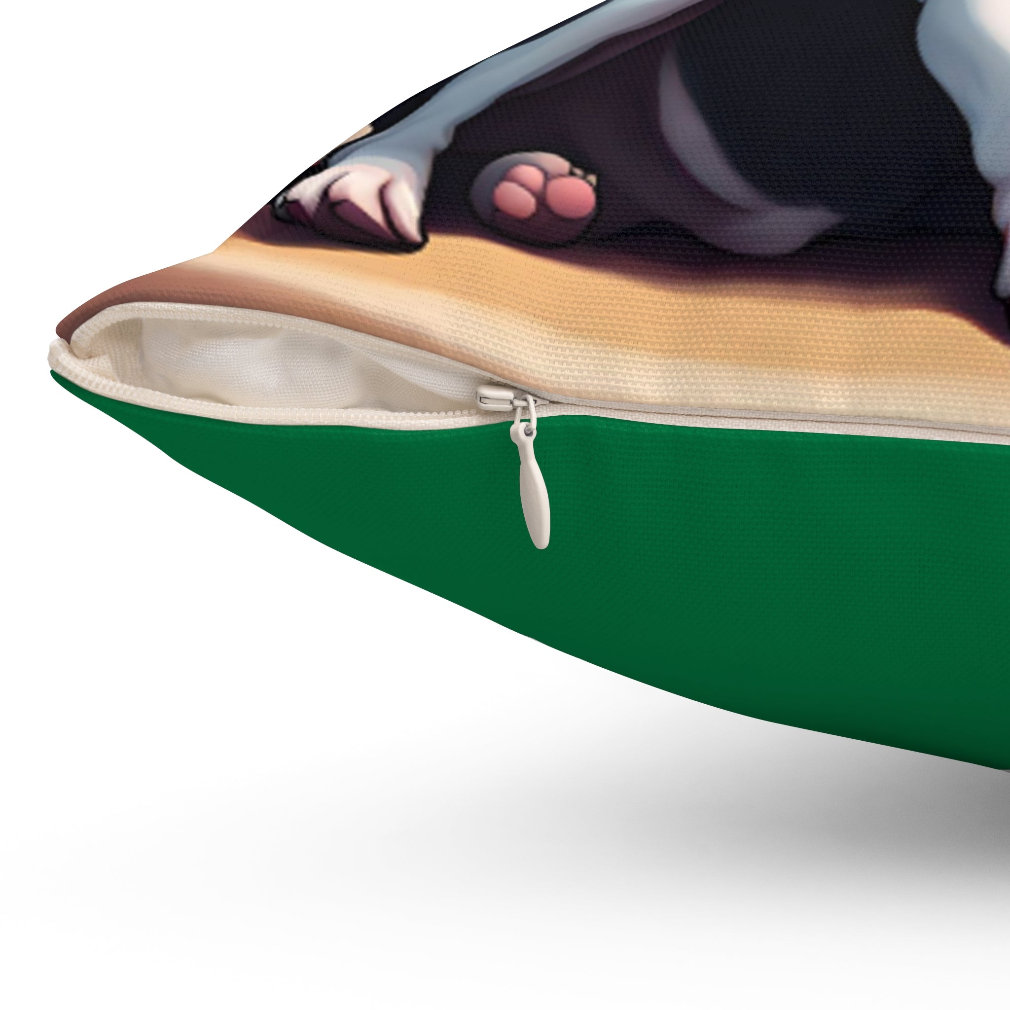 Pit Bull Holiday Polyester Square Pillow