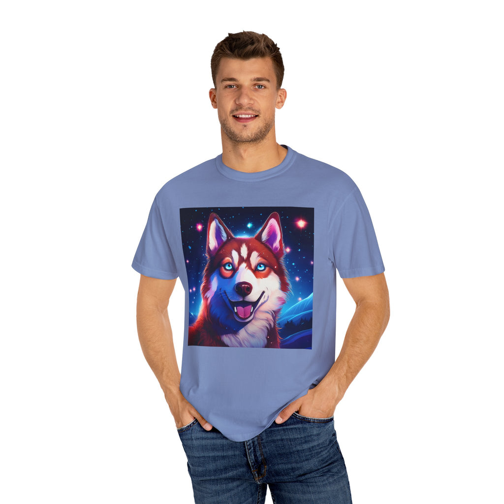 Eskimo Husky Unisex Garment-Dyed T-shirt