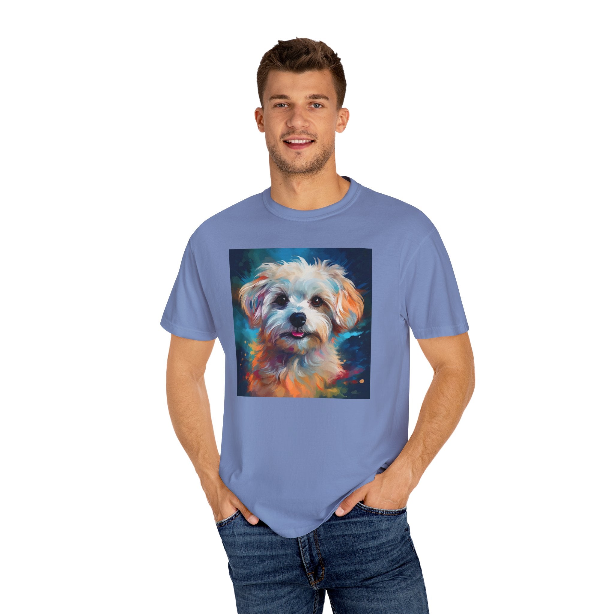 Maltese Unisex Garment-Dyed T-shirt