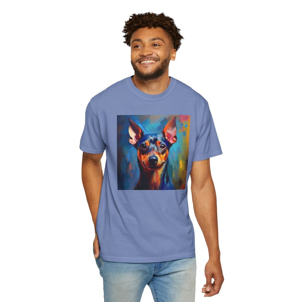 Miniature Pinscher Unisex Garment-Dyed T-shirt