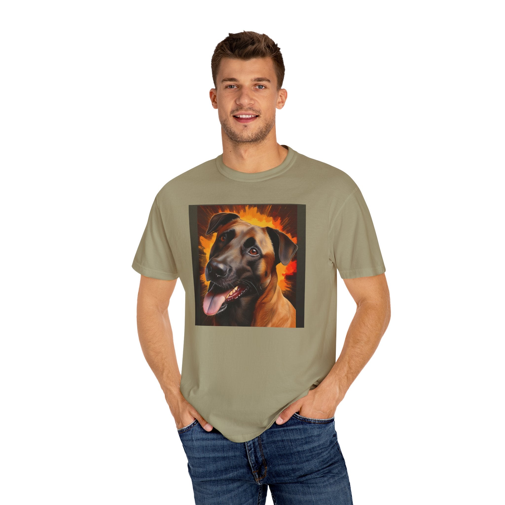 Belgian Malinois Shepherd Unisex Garment-Dyed T-shirt