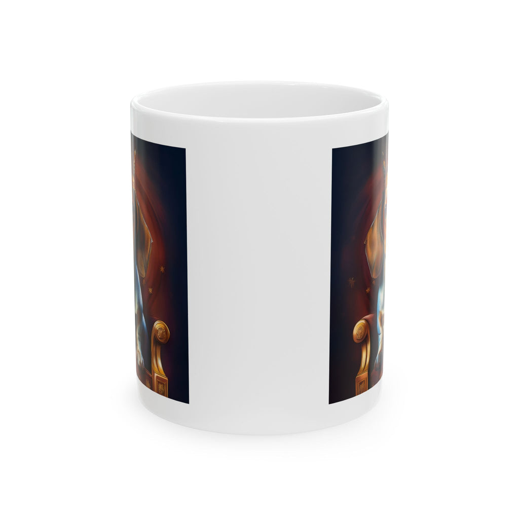 Dachshund Royal Ceramic Mug, (11oz, 15oz)
