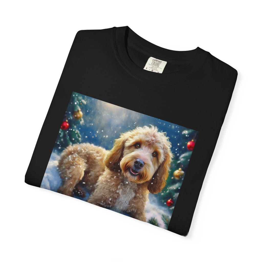 Doodle Holiday Unisex Garment-Dyed T-shirt