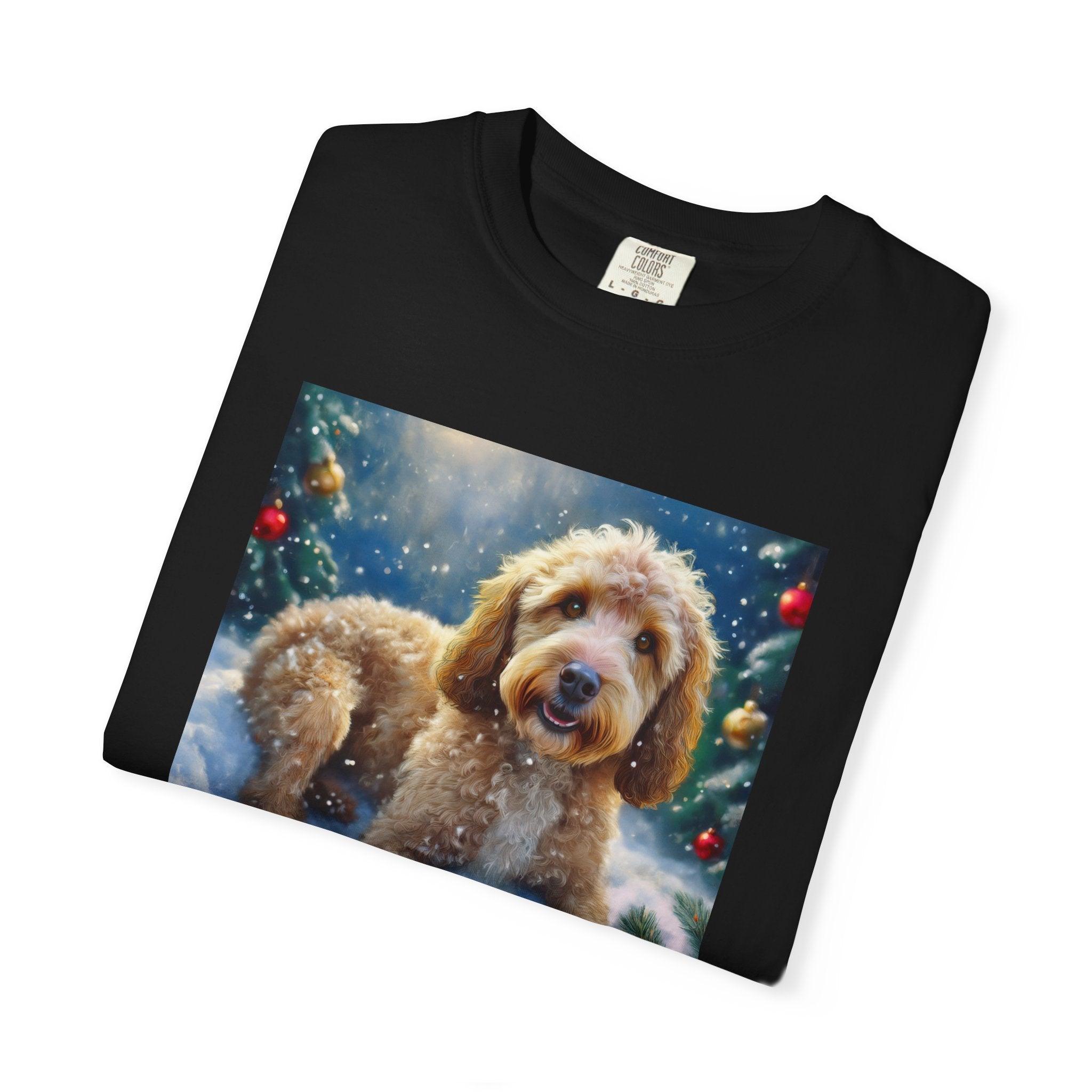 Doodle Holiday Unisex Garment-Dyed T-shirt
