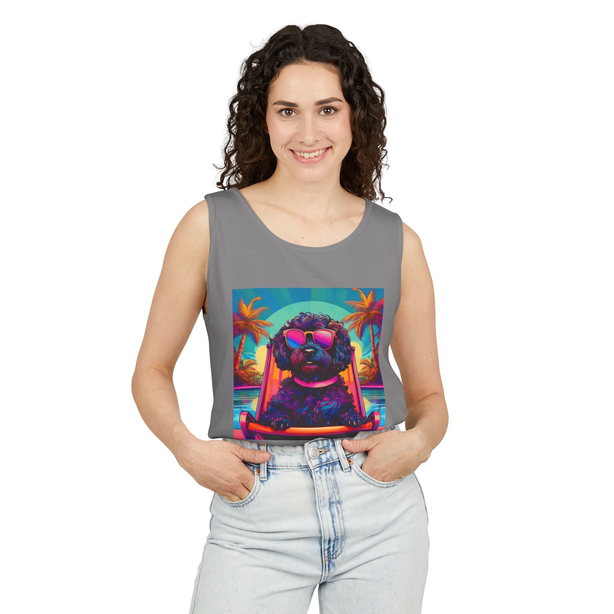 Doodle Poolside Tank Top