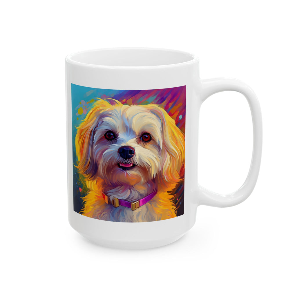Havanese Ceramic Mug, (11oz, 15oz)