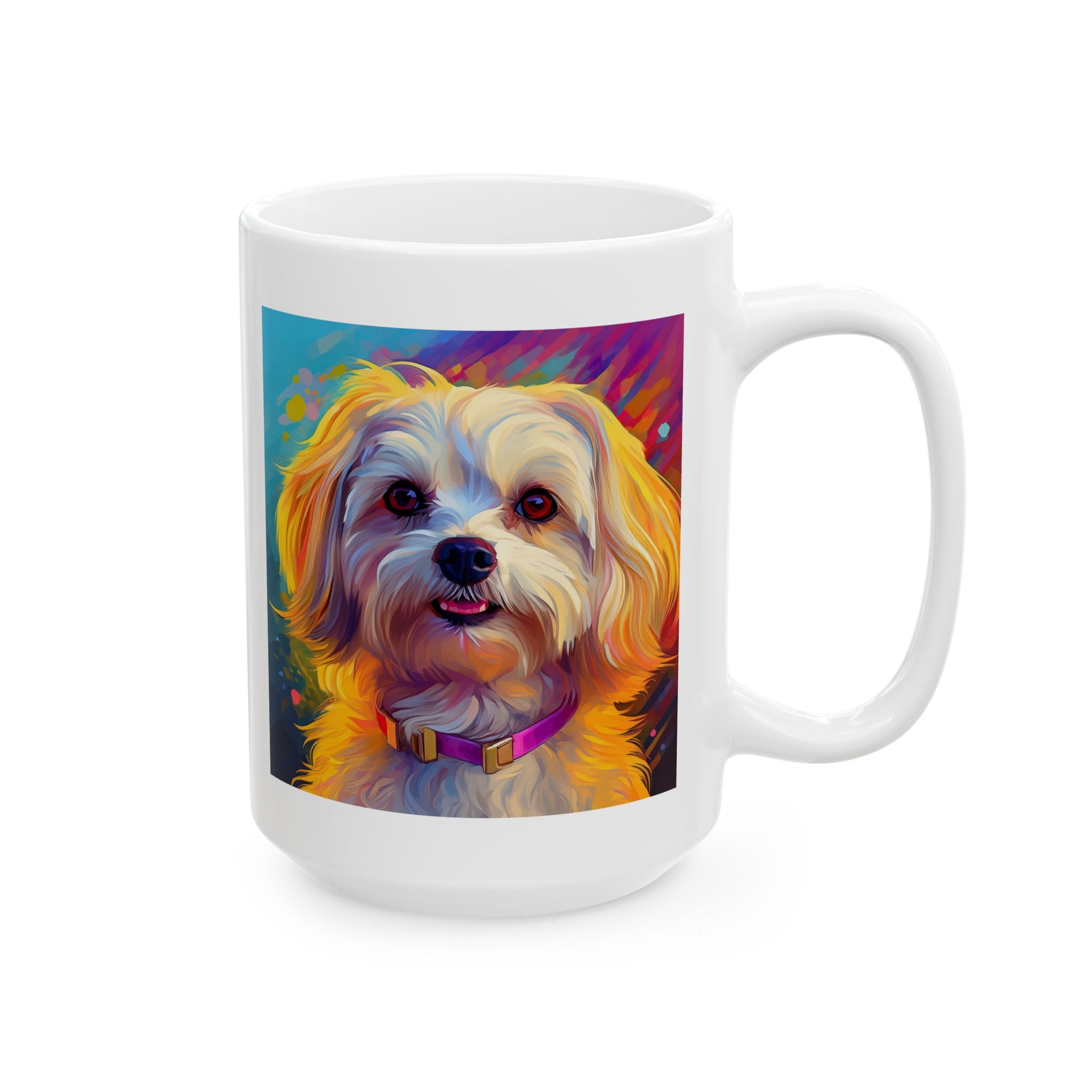 Havanese Ceramic Mug, (11oz, 15oz)
