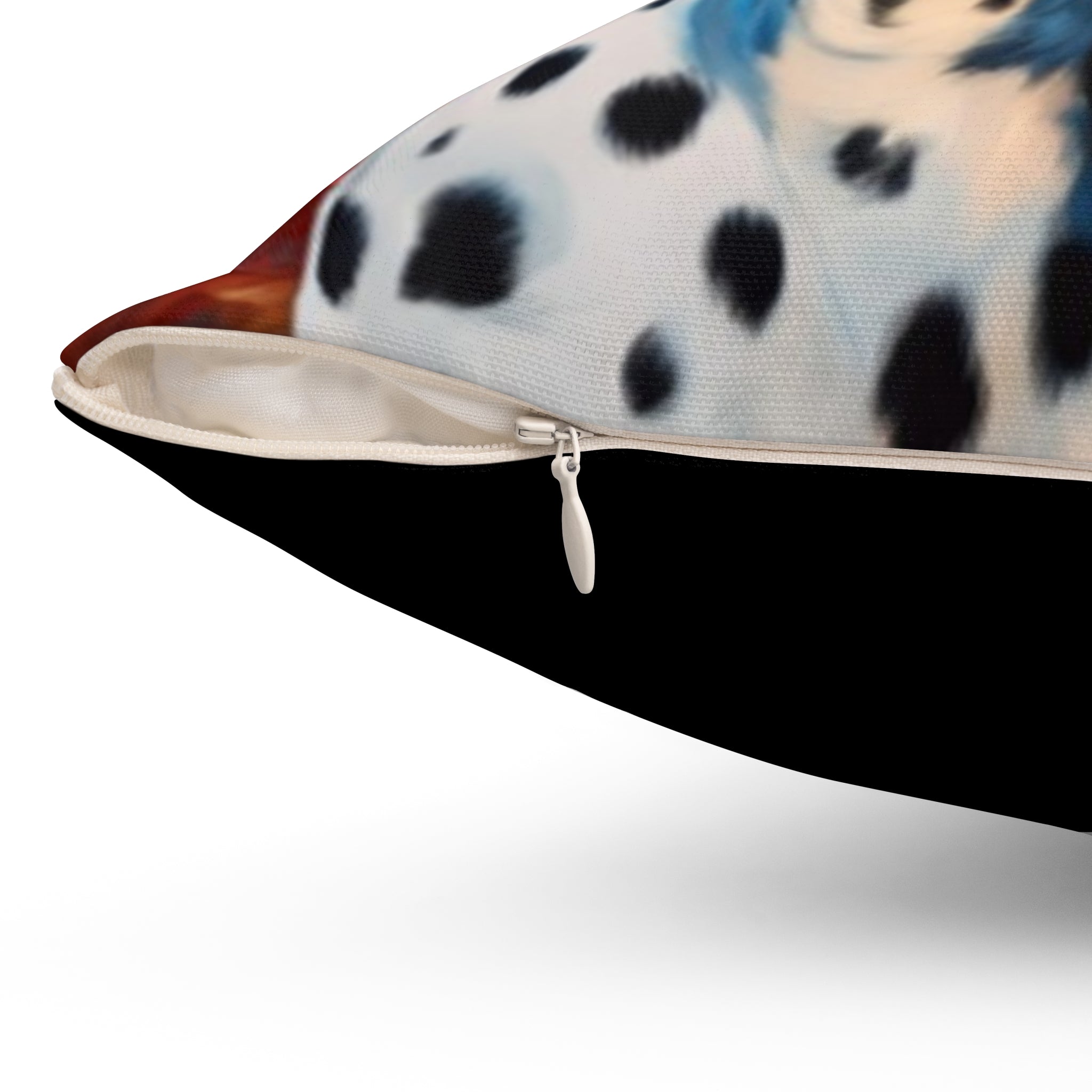 Dalmation Polyester Square Pillow