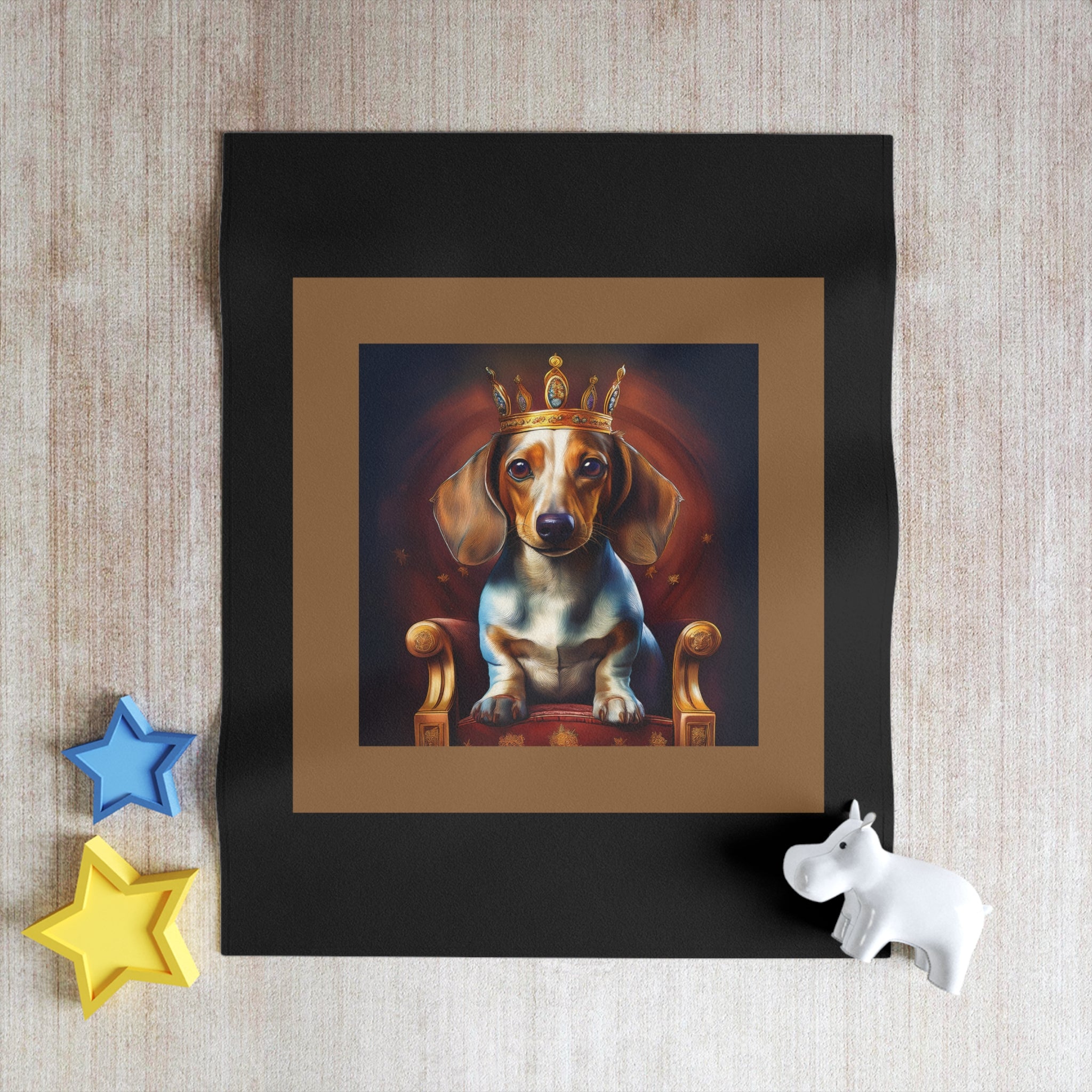 Dachshund Royal Throw Blanket