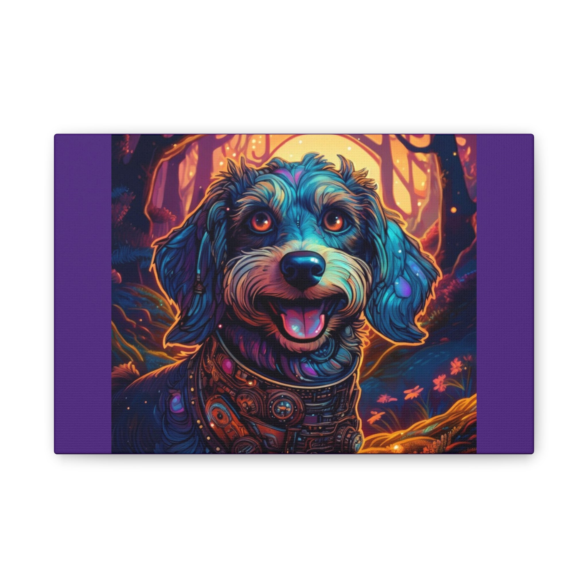 Steampunk Dachshund Stretched, 0.75"