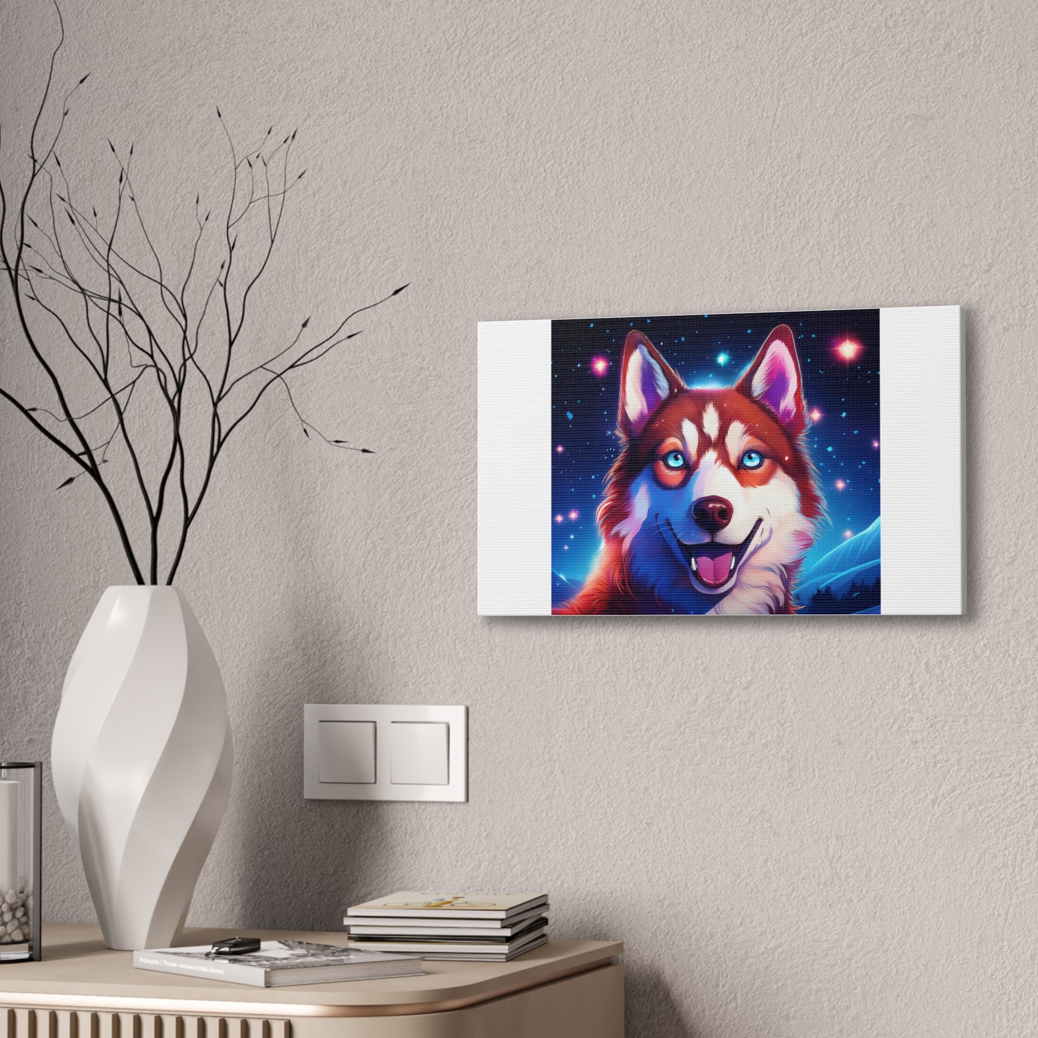 Eskimo Husky Stretched, 0.75"